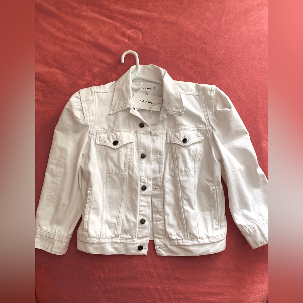 Bnwt Frame Rosette Sleeve Jacket